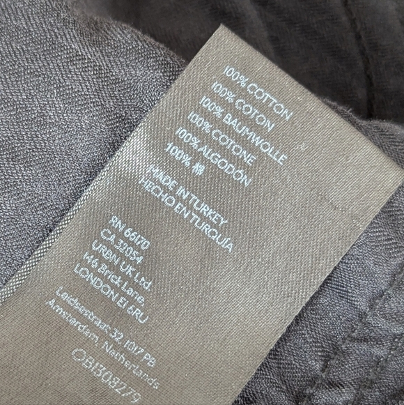 FREE PEOPLE Landry Wide Leg Flare Jeans Black 30 - Picture 11 of 12